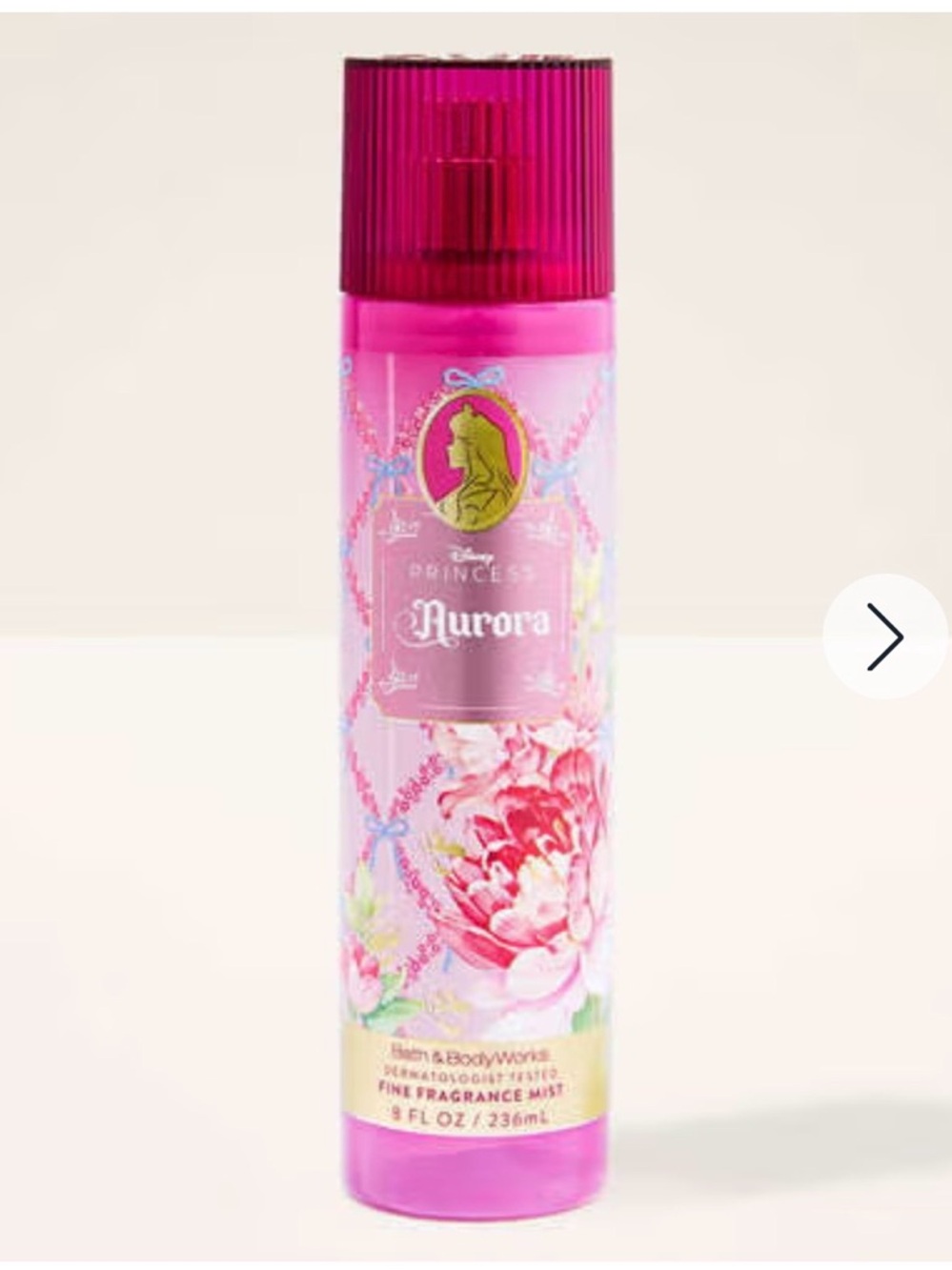 New Bath & Body Works 8oz Aurora Disney Princess Fine Fragrance Mist